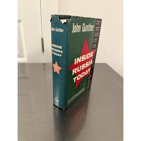 Other - Inside Russia Today John Gunther 1958 Vintage Hardcover Cold War History